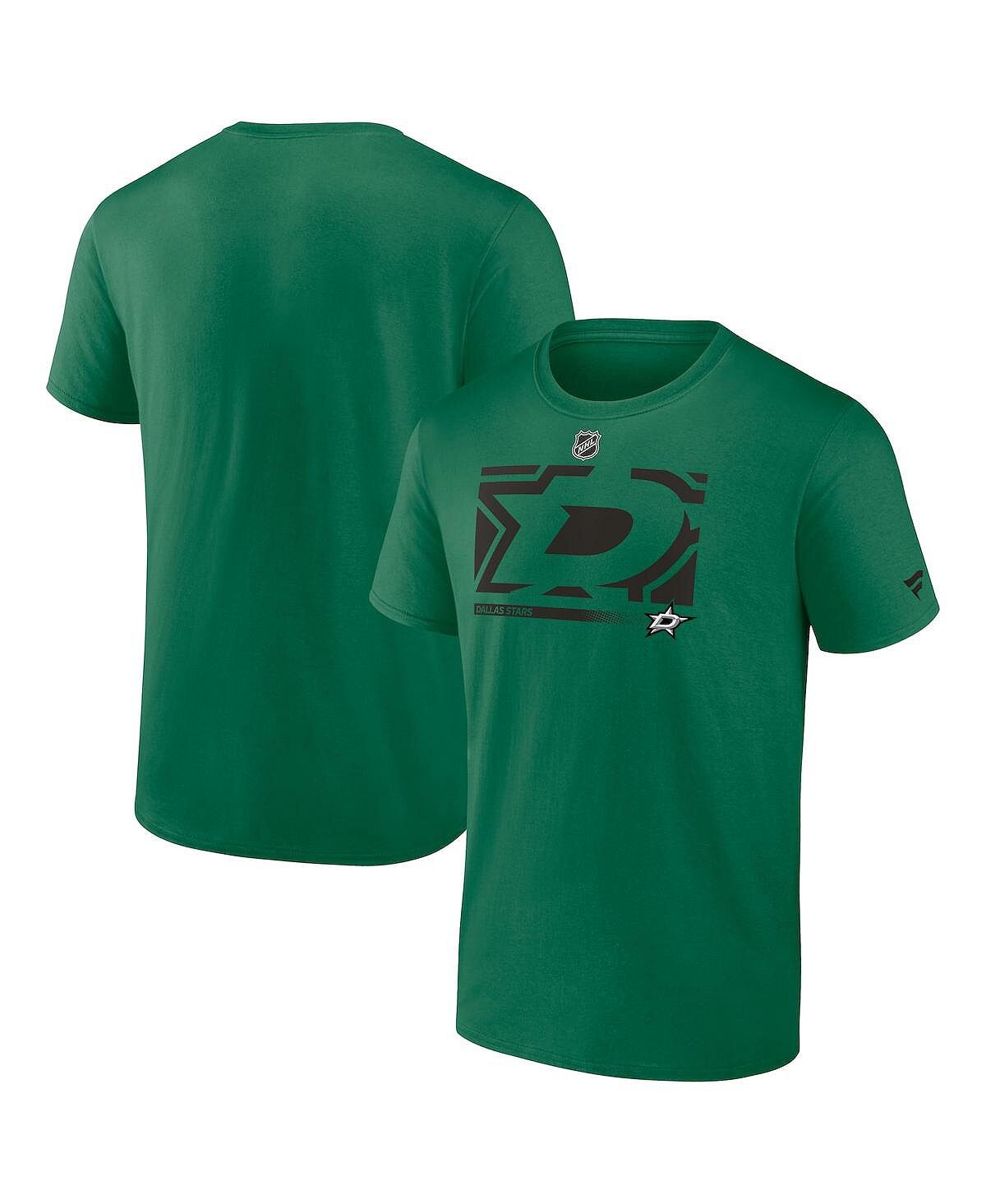 

Мужская фирменная футболка kelly green dallas stars authentic pro core collection secondary Fanatics, зеленый