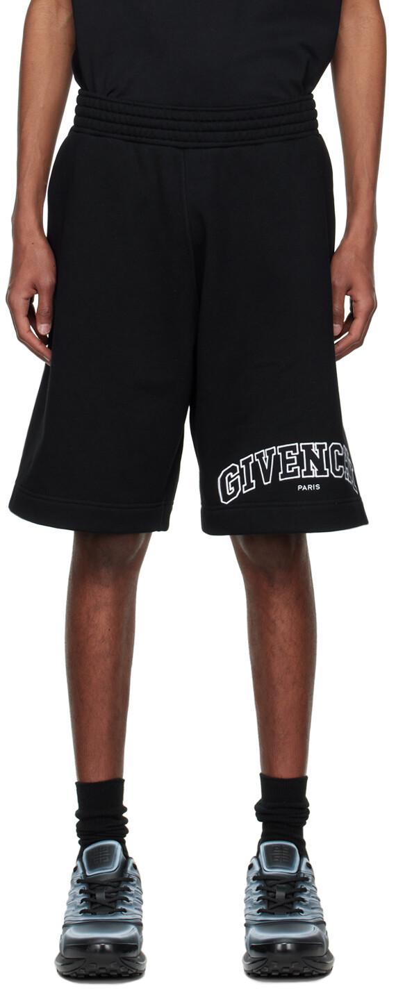 

Черные хлопковые шорты Givenchy