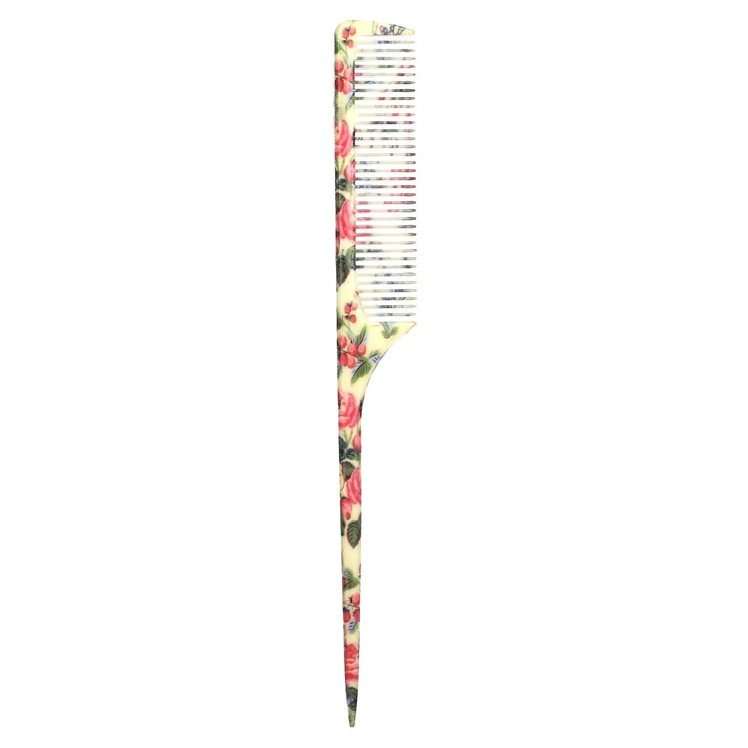 

The Vintage Cosmetic Co., Гребешок для хвоста, сказочно цветочный, 1 шт.