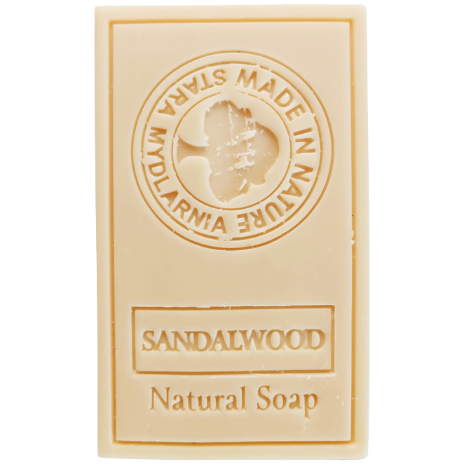 мыло stara mydlarnia damasc rose soap 95 г Stara Mydlarnia Sandalwood марсельское мыло, 95 г