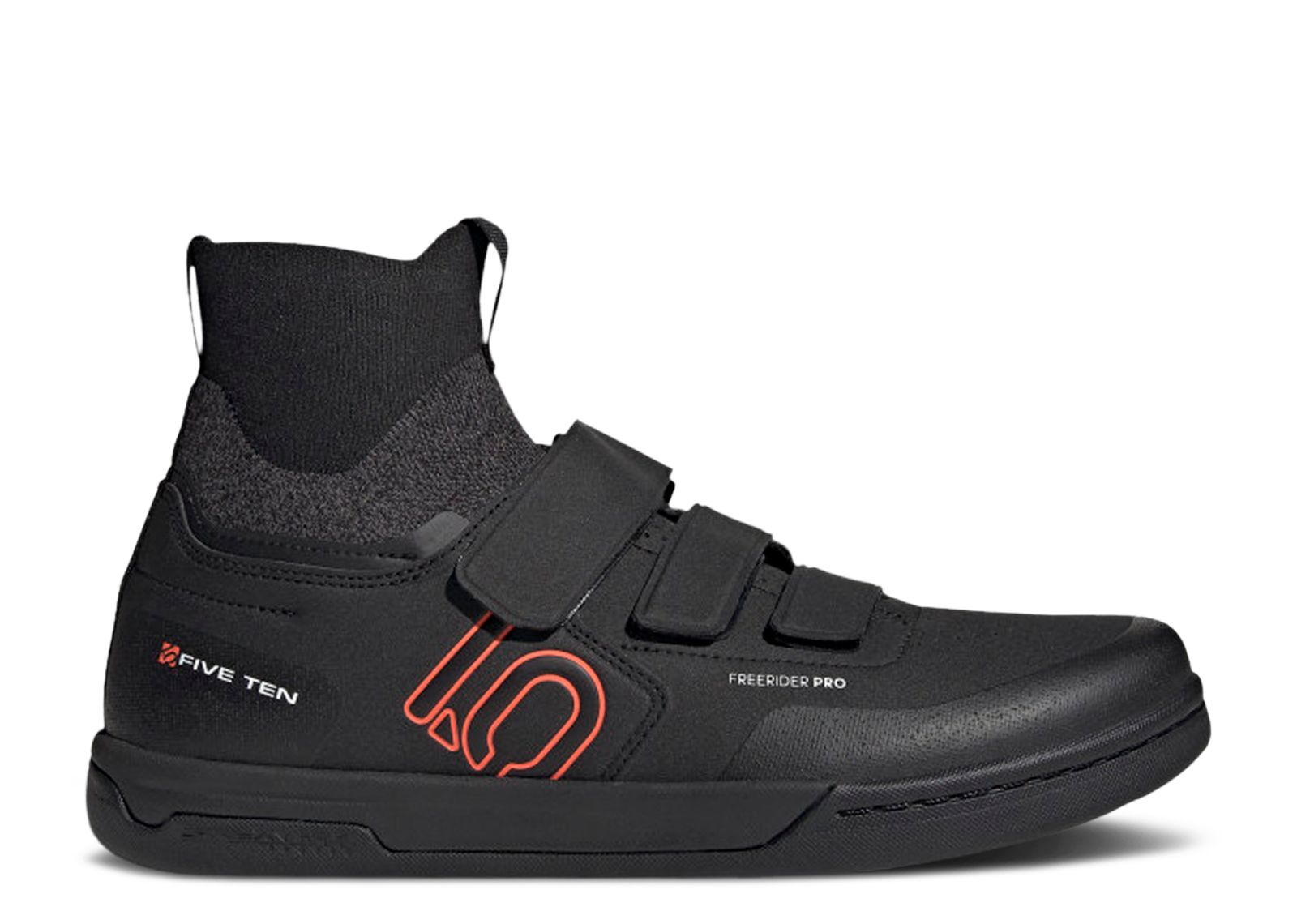 Кроссовки adidas Five Ten Freerider Pro Mid 'Black Solar Red', черный кроссовки hugo icelin black five