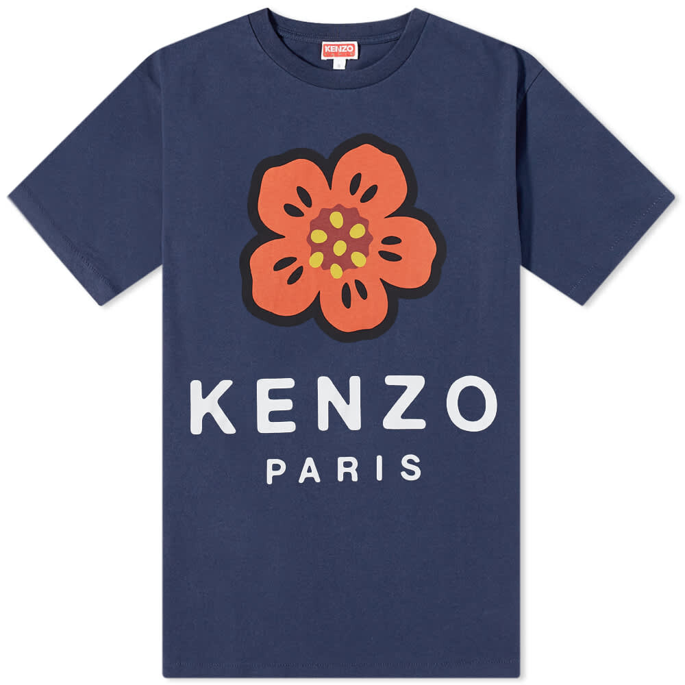 

Футболка Kenzo Logo Print Tee, Серый