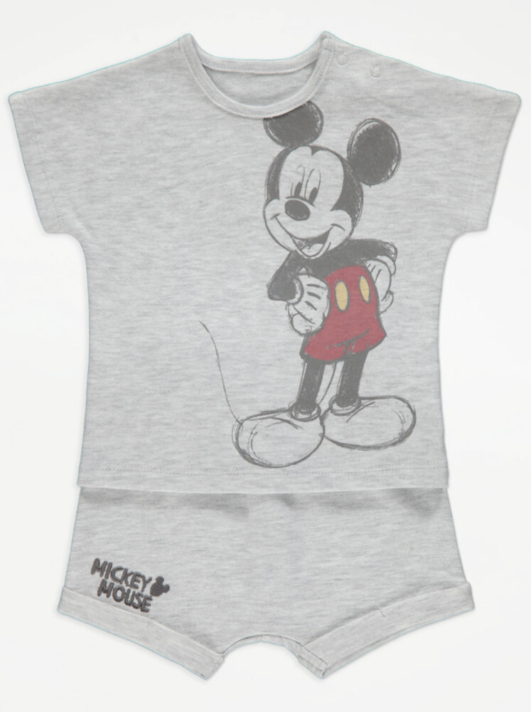 

Наряд с серым топом и шортами Disney Mickey Mouse George., серый
