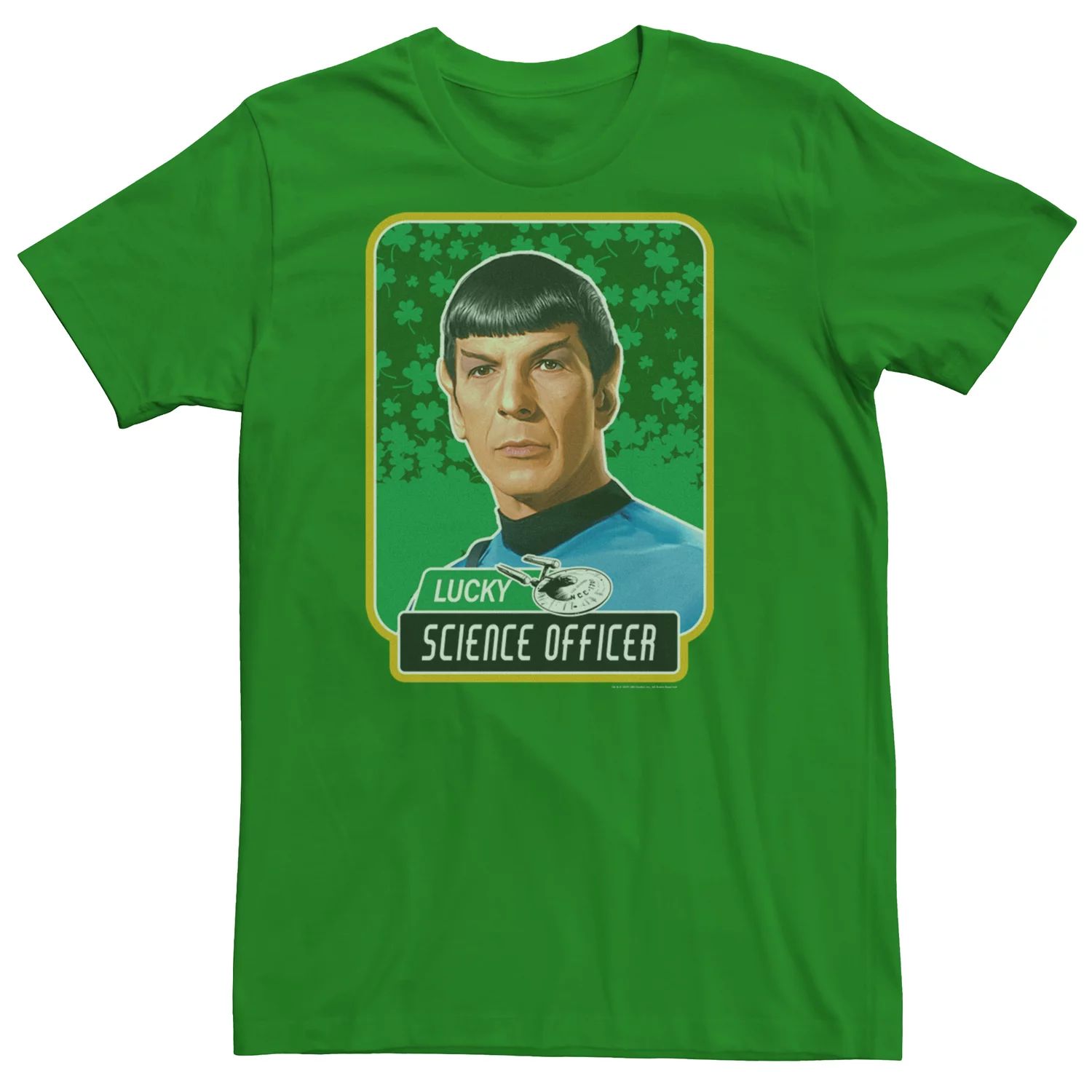 Мужская футболка Star Trek Office Spock Lucky Tee Licensed Character tubbz фигурка утка tubbz star trek spock