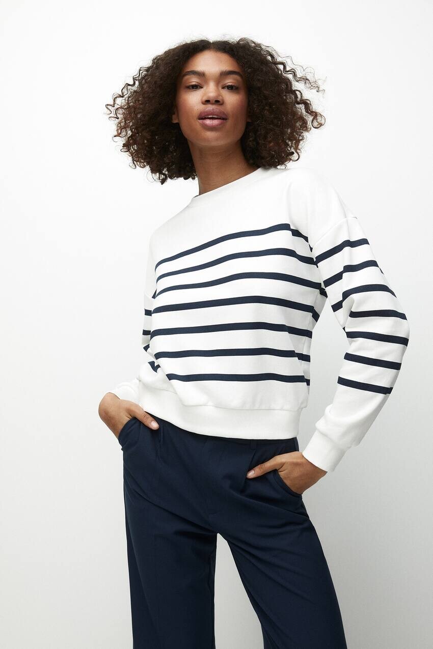 

Толстовка в полоску Pull&Bear, Черный