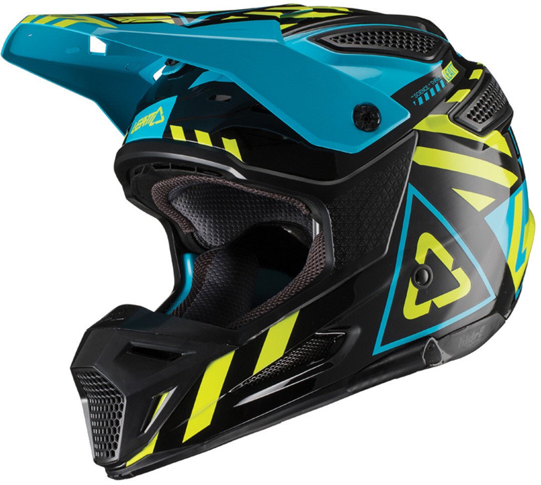 

Шлем Leatt GPX 5.5 Composite V19.1 для мотокросса, черно-зеленый