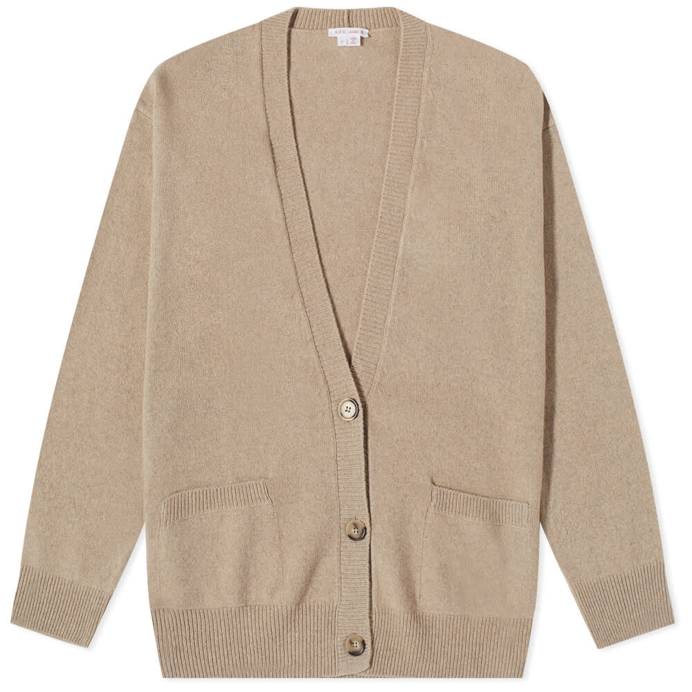 

Джемпер A.P.C. x Jane Birkin Jane Cashmere Cardigan, Коричневый