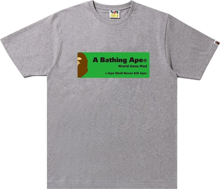 

Футболка BAPE Archive Graphic Tee #7 'Grey', серый
