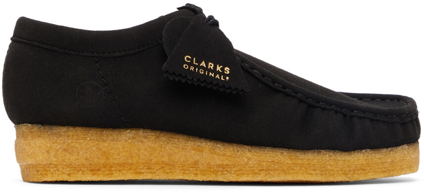 

Черные веганские дерби Wallabee Clarks Originals