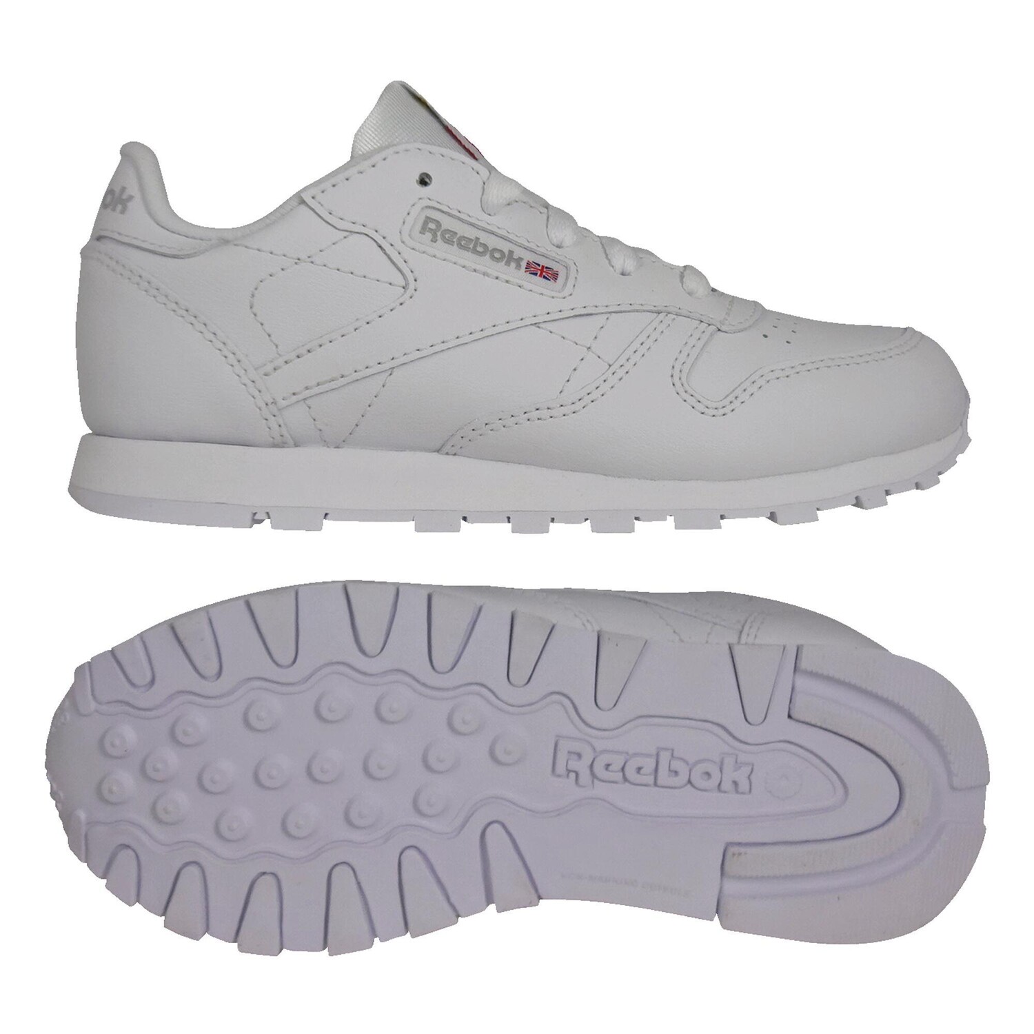 

Детские кроссовки Reebok Classics Club C, белый/белый/зеленый