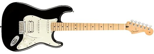 

Fender Player Stratocaster HSS, кленовый гриф, черный — MX22069216