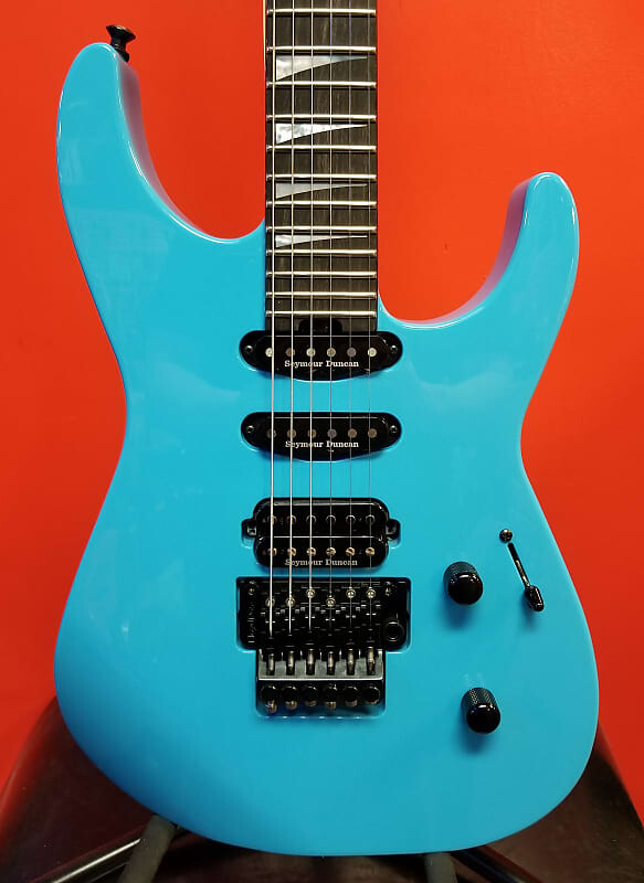 

Гитара Jackson American Series Soloist SL3, голубой