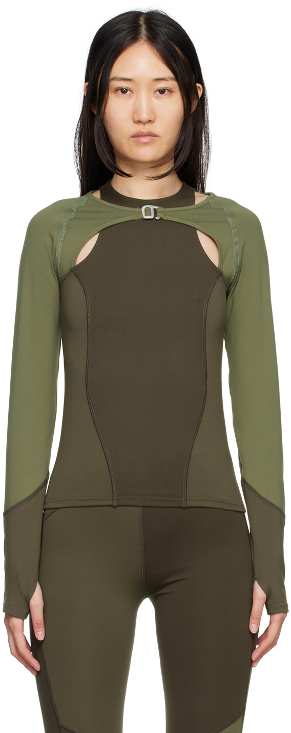 

Хаки SSENSE Exclusive Capsule Sport Top HELIOT EMIL