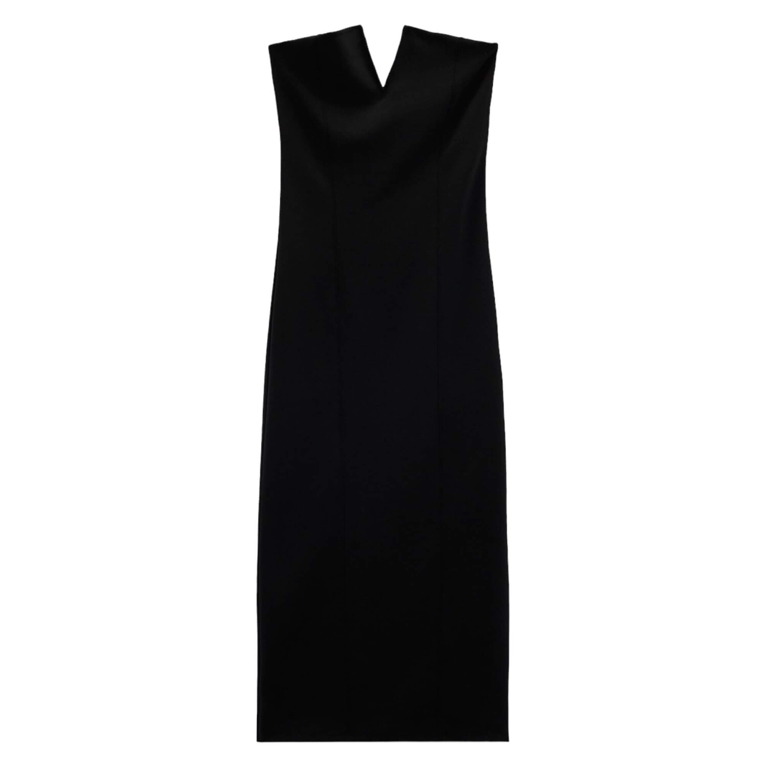 

Платье Zara V-neck Midi, черный