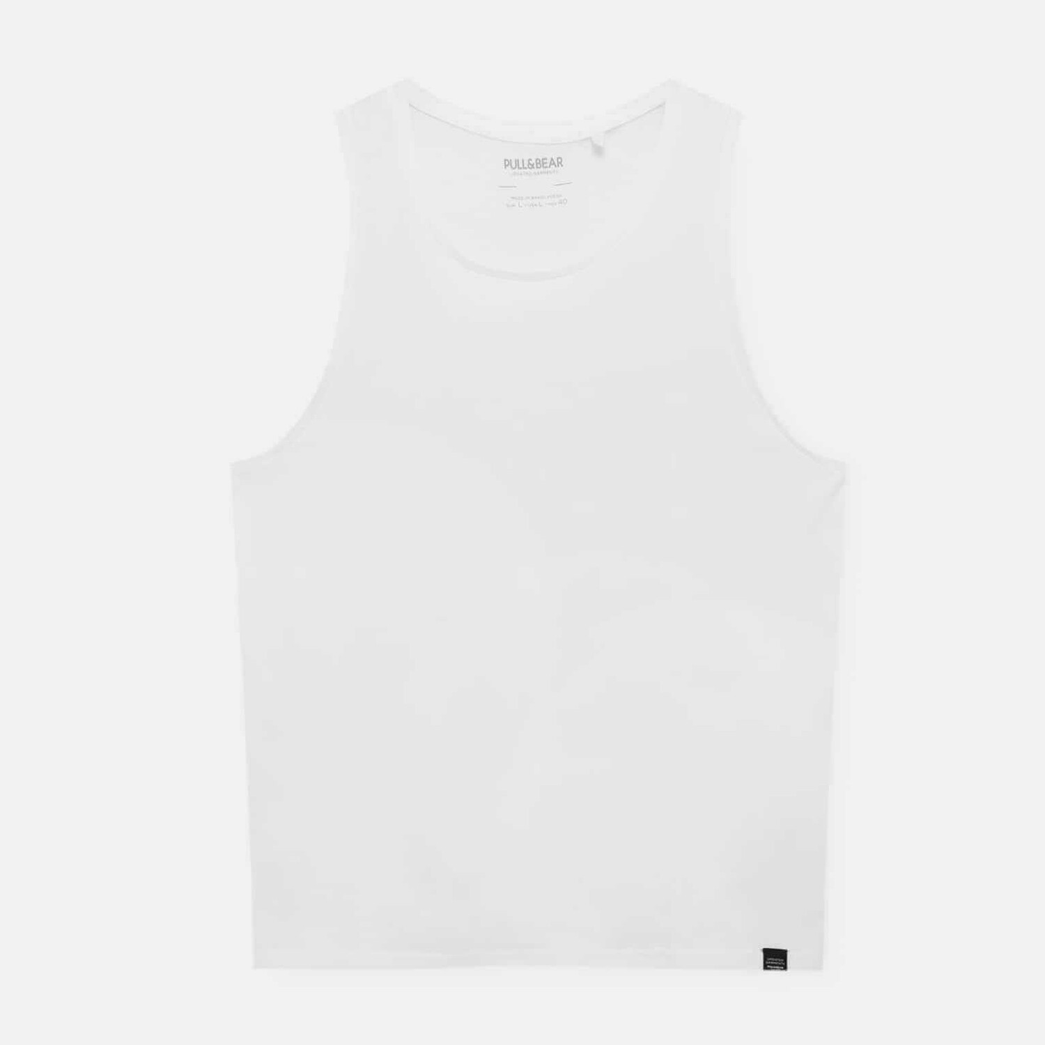 

Майка Pull&Bear Basic Tank, белый