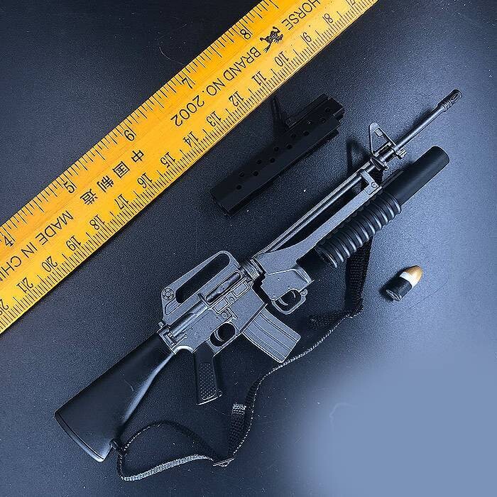 

Аксессуар для фигурок WJST1942 M16A1 & M203 1:6 Scale, 10 см