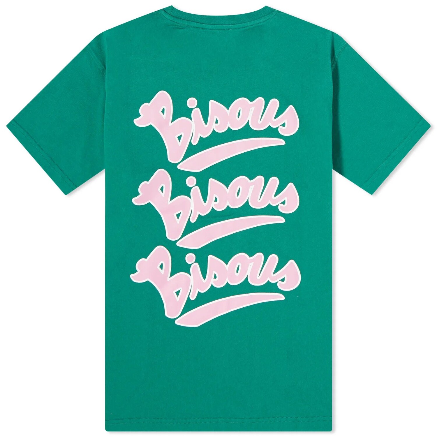 

Футболка Bisous Skateboards Gianni Unisex, зеленый