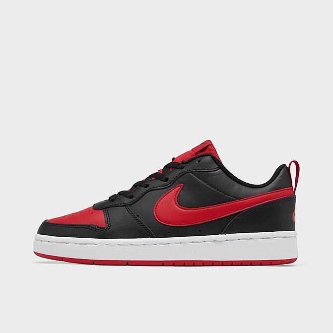 

Детские кроссовки Nike Court Borough Low 2, черно-красный