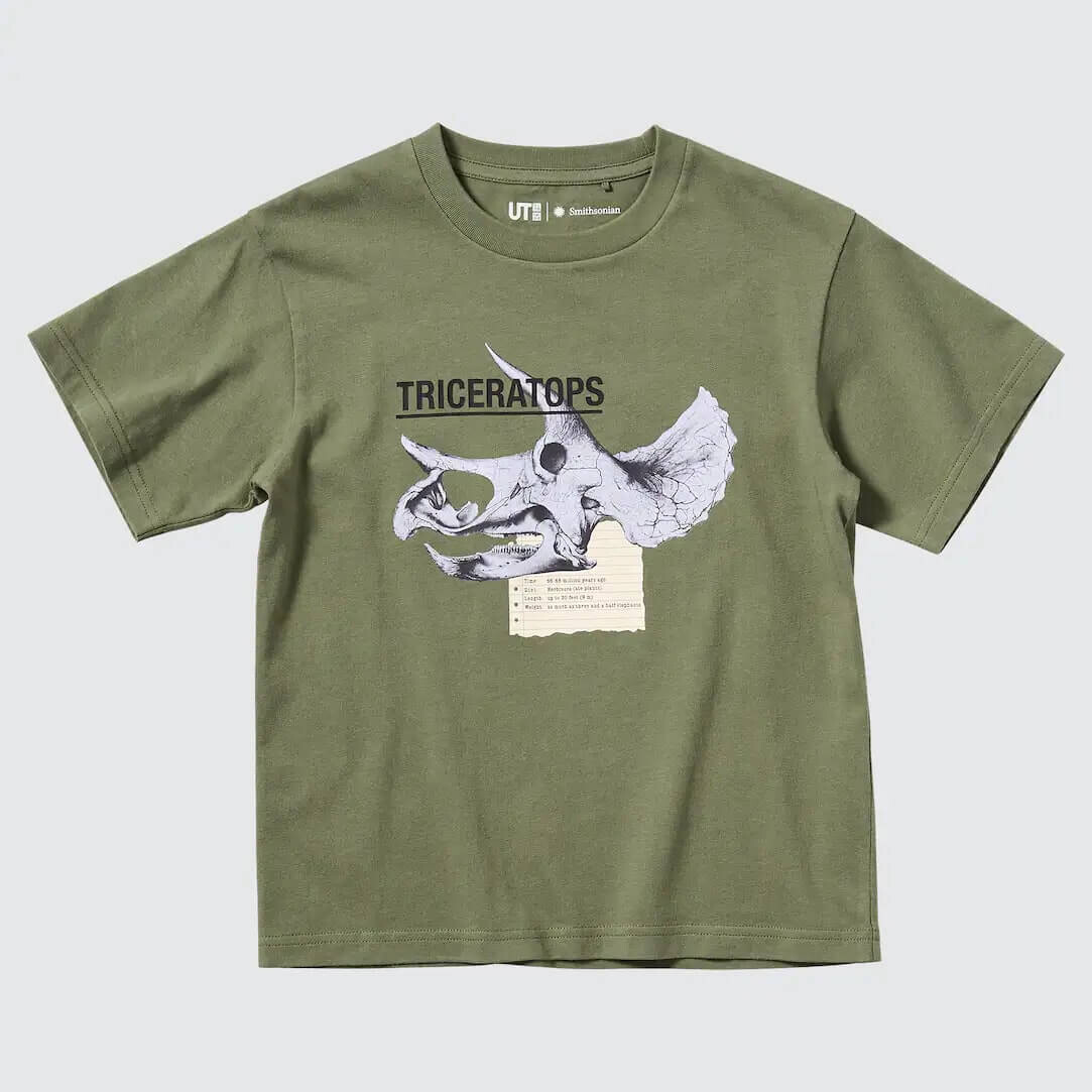 

Детская футболка Uniqlo The Smithsonian Ut Graphic, зеленый