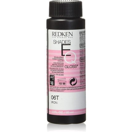 Rotken Shades Eq Equalizing Conditioning Color Gloss, 06 T Iron,, Redken