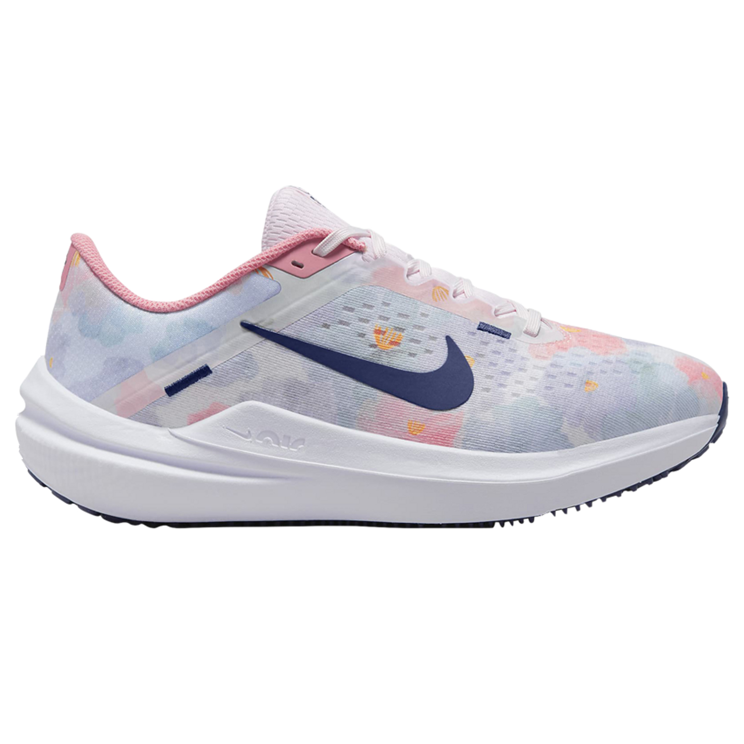 Кроссовки Nike Wmns Winflo 10 Premium 'Floral Watercolor', Розовый кроссовки nike wmns zoom winflo 8 белый мультиколор