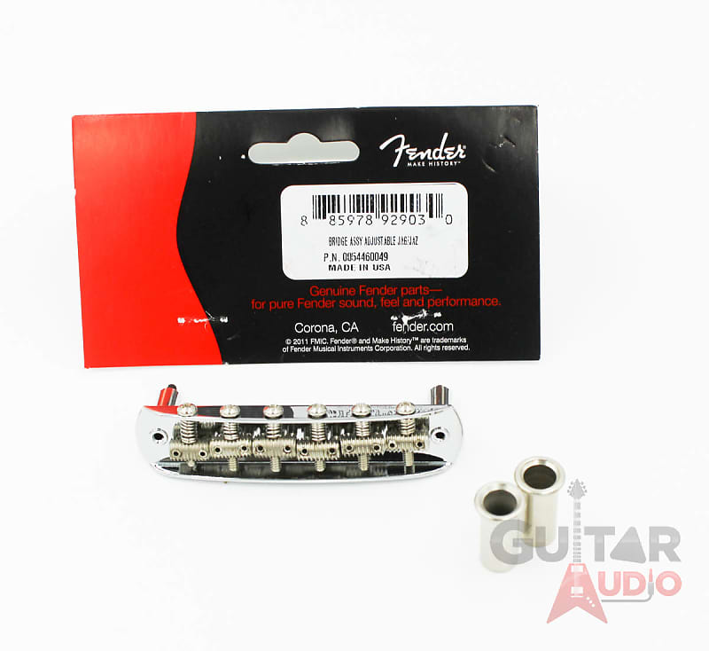 Подлинная гитара Fender USA American Vintage Jaguar/Jazzmaster Guitar Bridge & Thimbles 005-4460-049 - фото