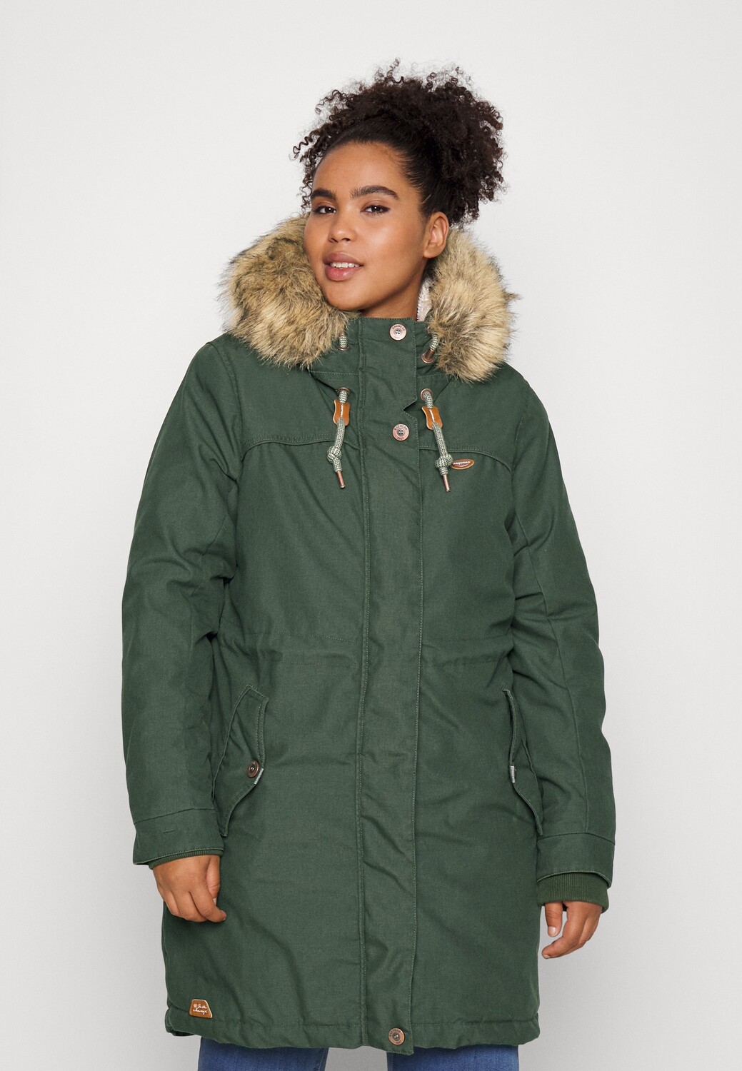

Пальто классическое Ragwear Plus, оливковый