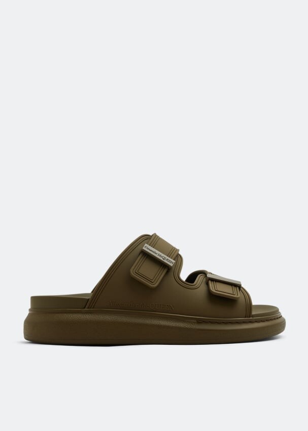

Сандалии ALEXANDER MCQUEEN Hybrid sandals, коричневый