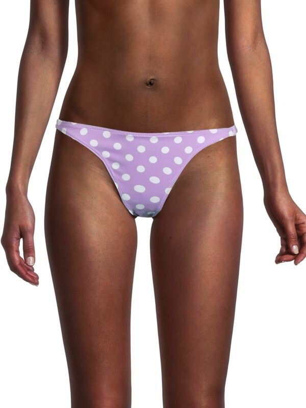 

Плавки бикини mykela в горошек CAROLINE CONSTAS Lavender