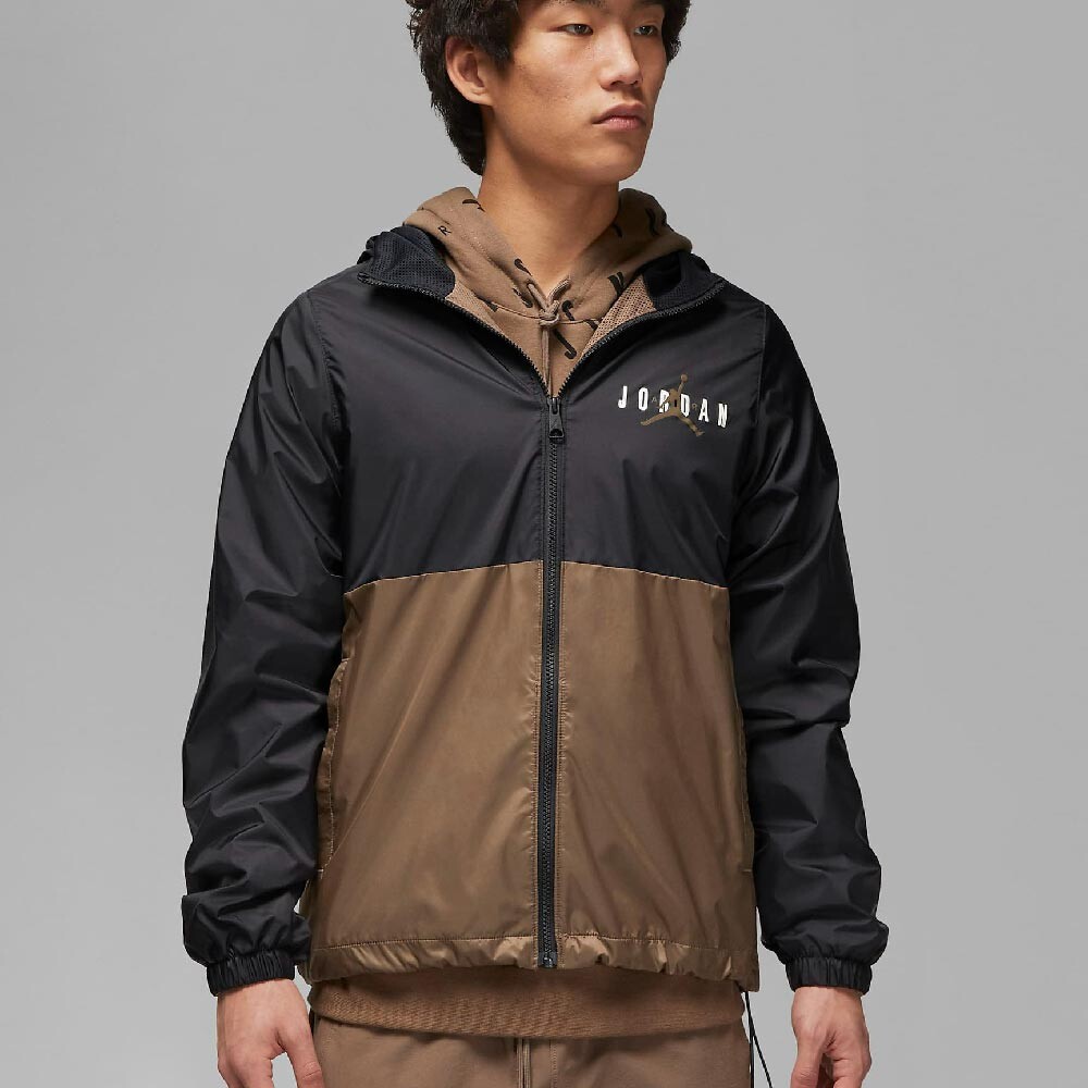 

Куртка Nike Jordan Essential Men's Woven, черный/коричневый