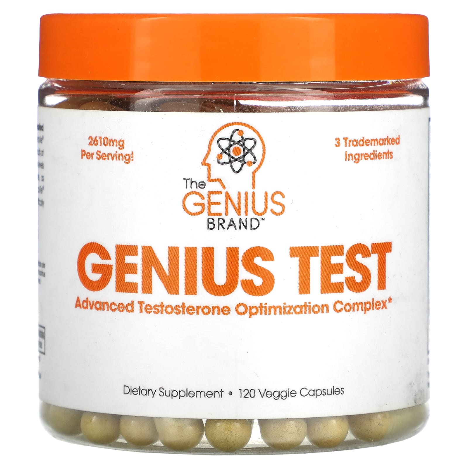 Улучшенный Комплекс The Genius and Genius Mushrooms для повышения уровня тестостерона, 120 растительных капсул nugenix ultimate улучшенный комплекс свободного тестостерона 120 таблеток