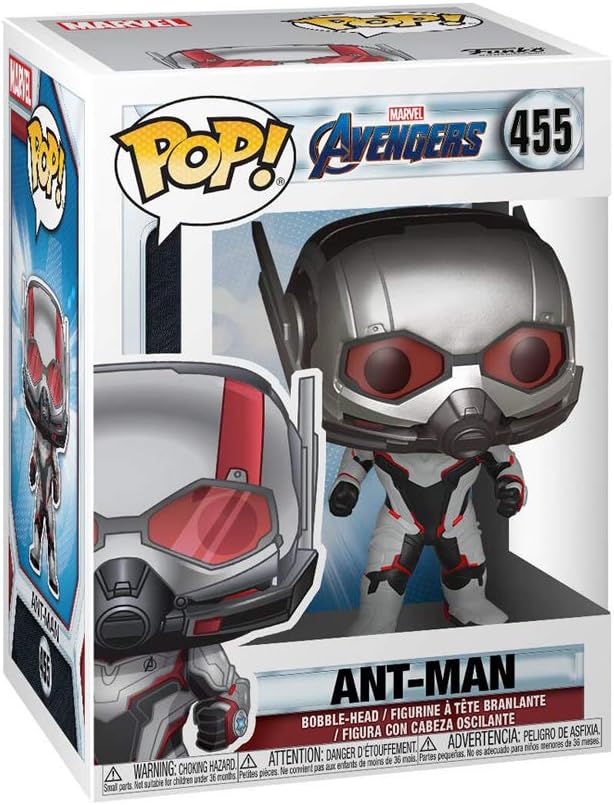 Фигурка Funko Pop! Marvel: Avengers Endgame - Ant-Man, Multicolor, Standard фигурка funko pop bobble marvel avengers endgame ant man black light exc 910