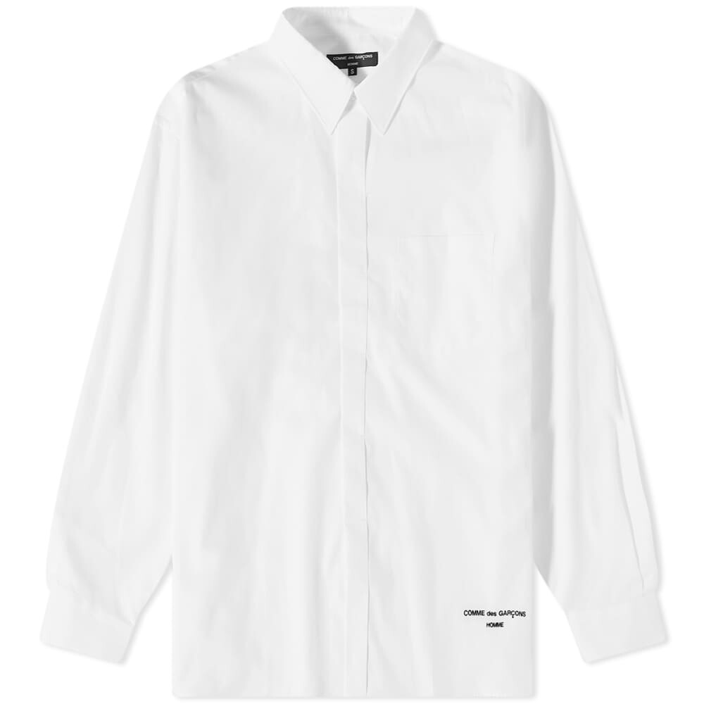 

Рубашка Comme des Garçons Homme Hem Logo Shirt