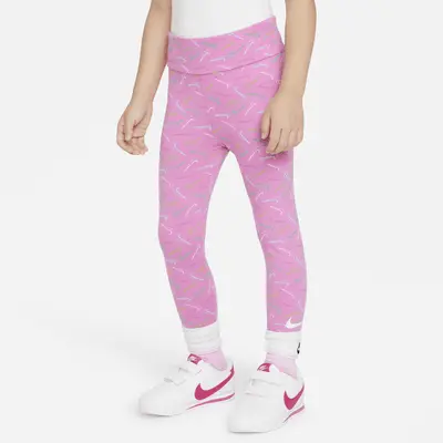 

Леггинсы Nike Swoosh Toddler Leggings, цвет Playful Pink