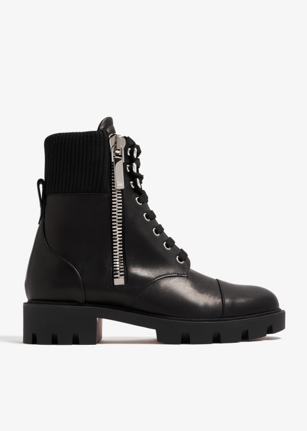 

Ботинки Christian Louboutin En Hiver Lug Ankle, черный