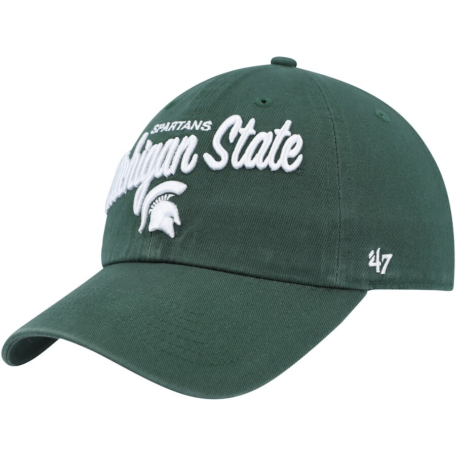 

Бейсболка 47 Michigan State Spartans, зеленый