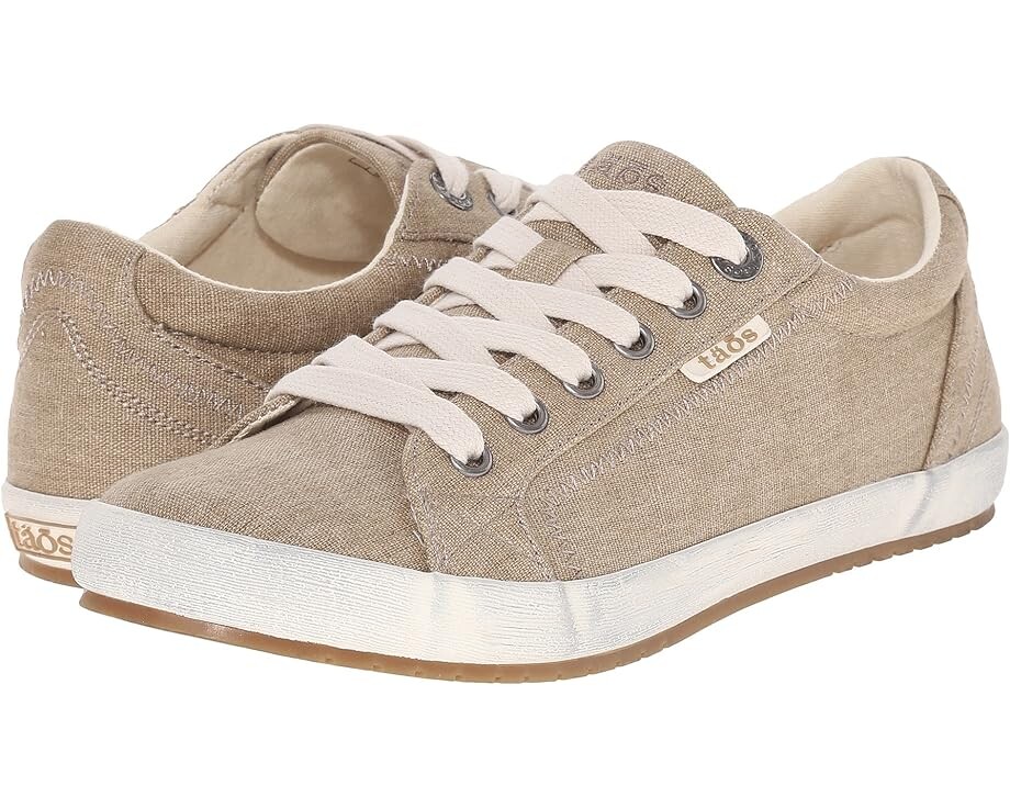 

Кроссовки Taos Footwear Star, цвет Khaki Washed Canvas