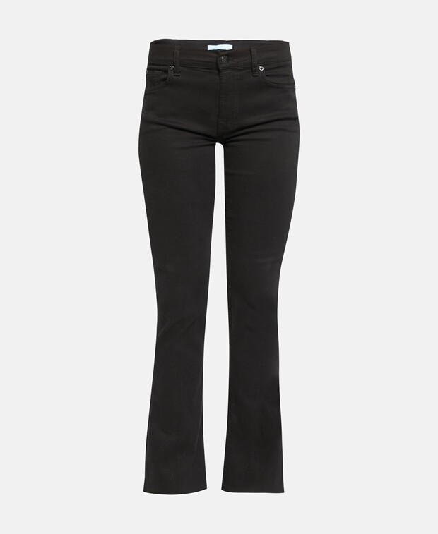 

Джинсы с вырезом 7 for all Mankind, черный