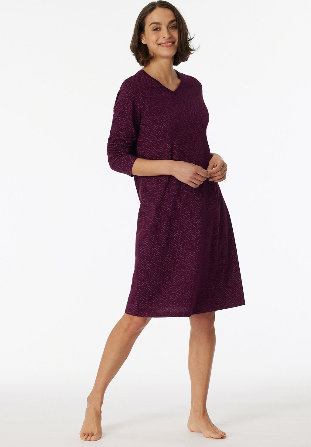 

Ночная рубашка COMFORT ESSENTIALS Schiesser, pflaume
