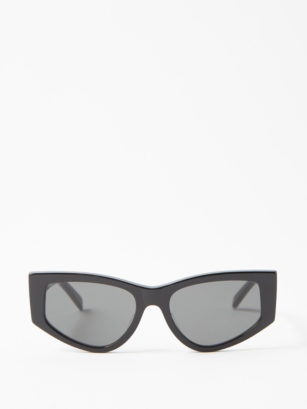 

Солнцезащитные очки «кошачий глаз» из ацетата Celine Eyewear, черный