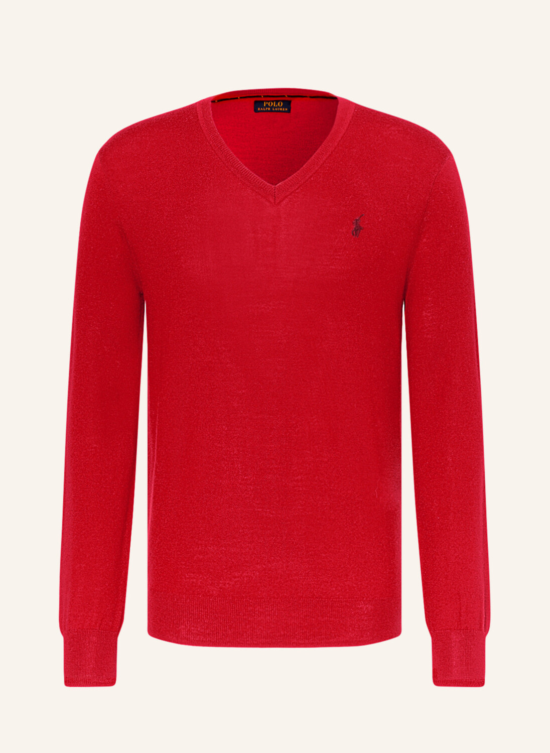 

Свитер POLO RALPH LAUREN aus Merinowolle, красный