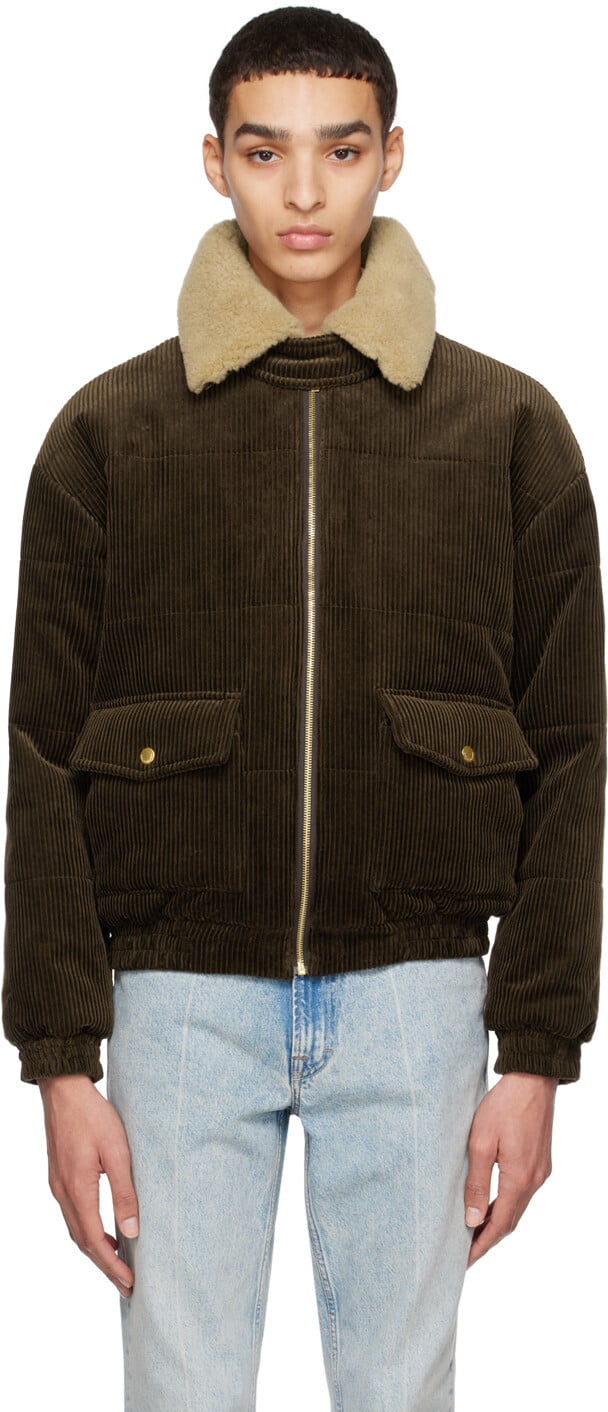

Коричневый бомбер 'Le Blouson Velours Côtelé' Drôle De Monsieur