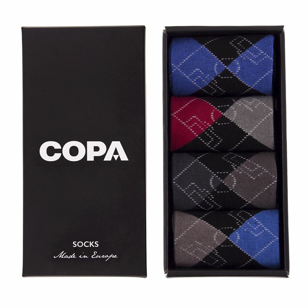 

Носки Copa Argyle Football Pitch, черный