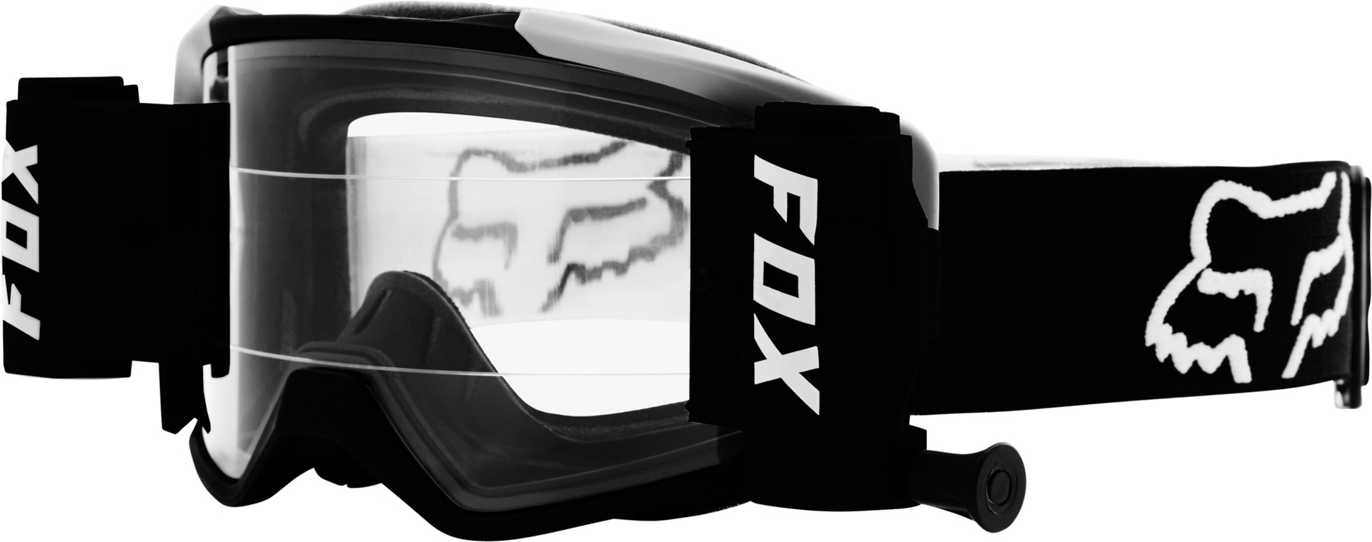 Очки FOX Vue Stray Roll-Off для мотокросса, бирюзовый цена и фото