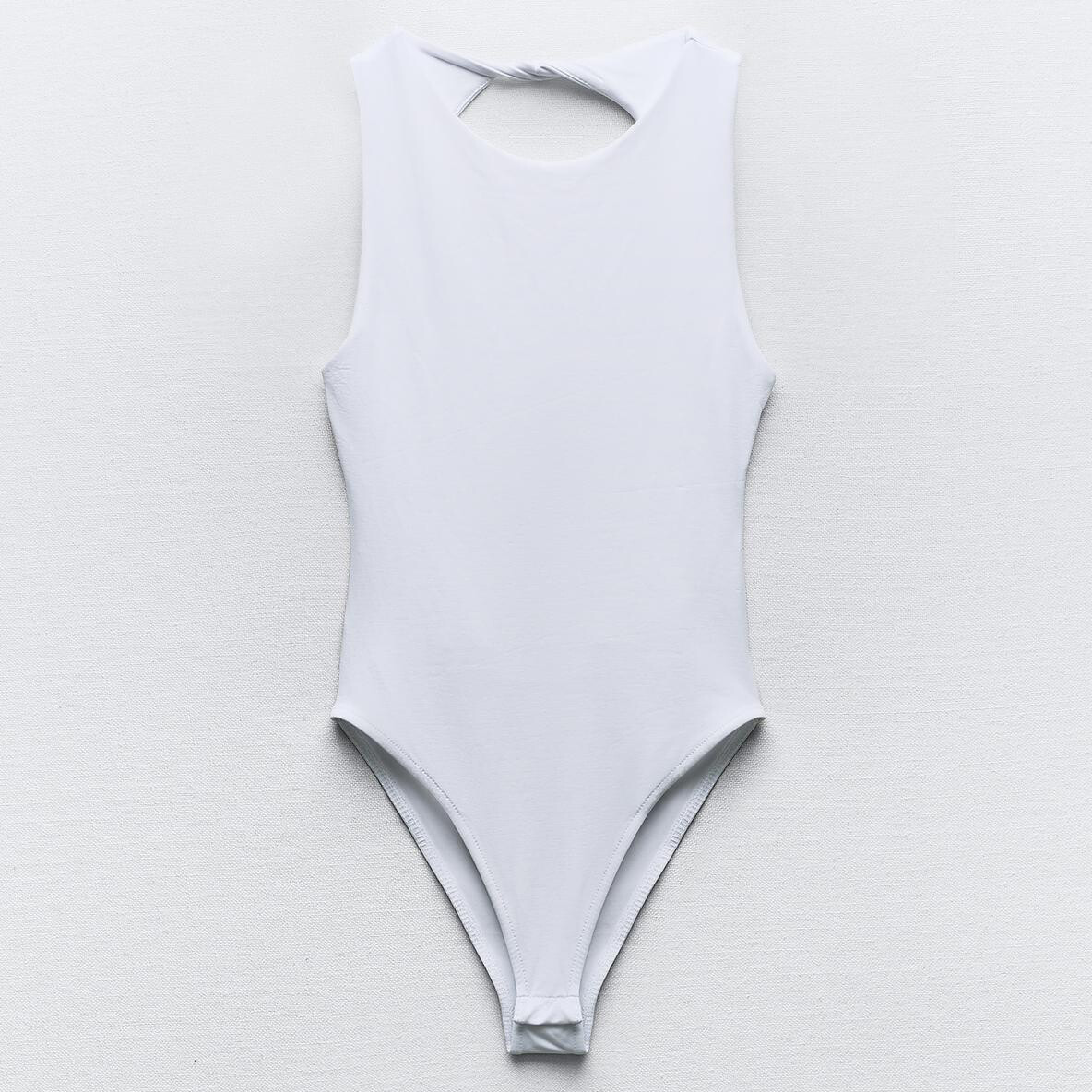 

Боди Zara Open Back Polyamide, белый
