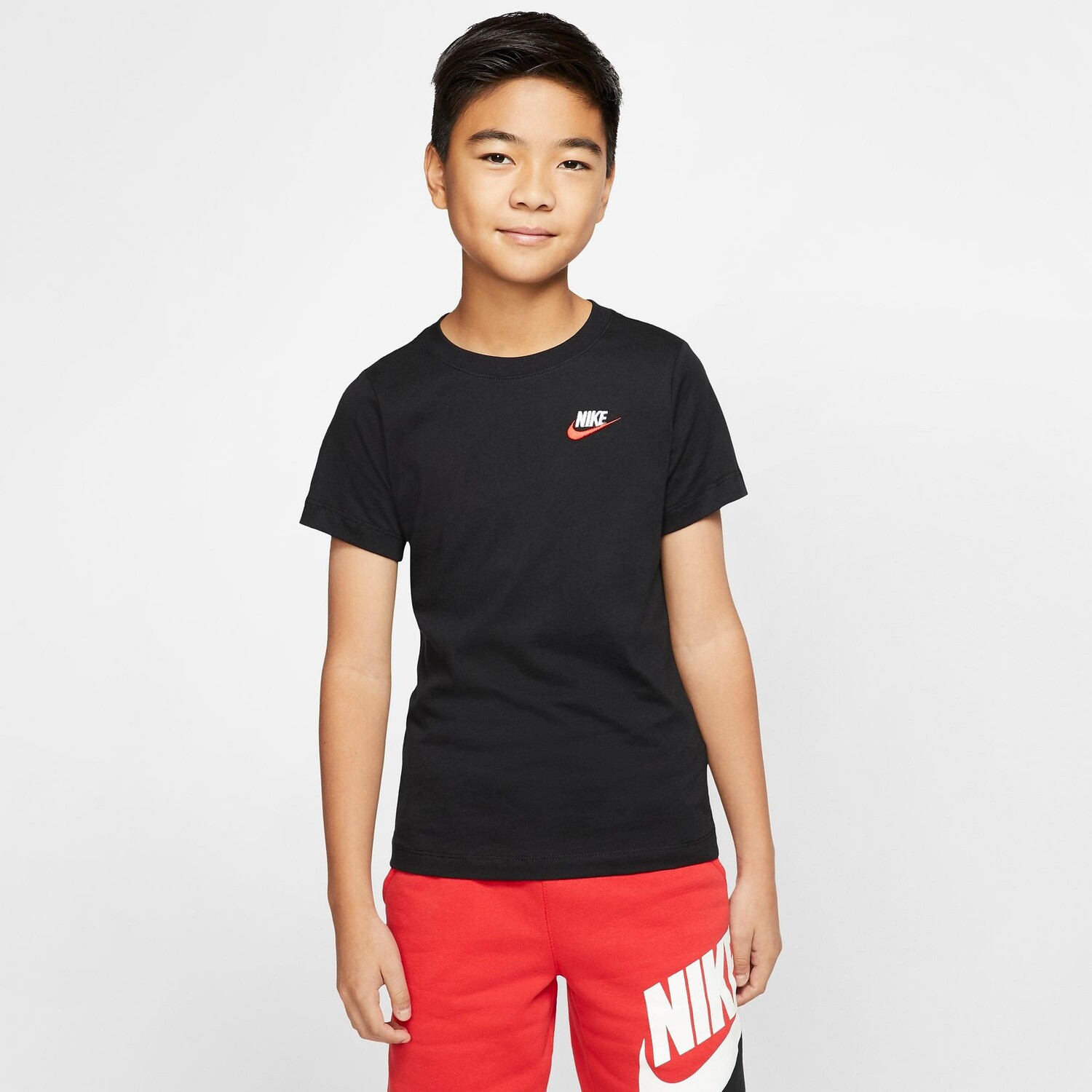 

Футболка с логотипом Nike Sportswear для мальчиков, апельсин