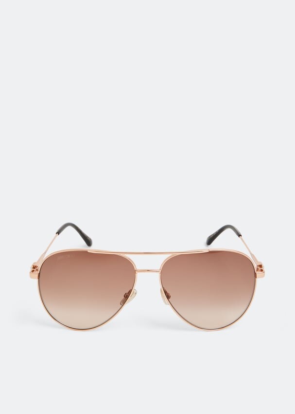 

Солнечные очки JIMMY CHOO Olly sunglasses, золотой