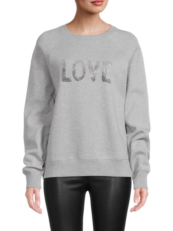 

Верхняя толстовка love ZADIG & VOLTAIRE Grey