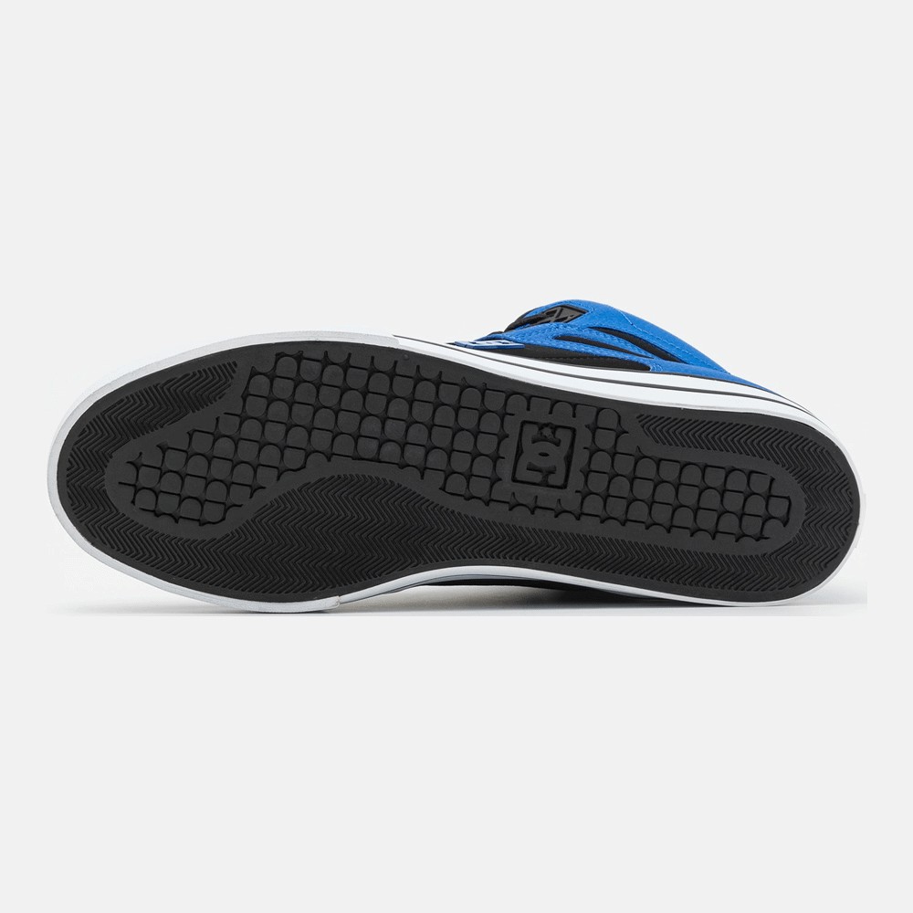 Dc shoes blue sales and black