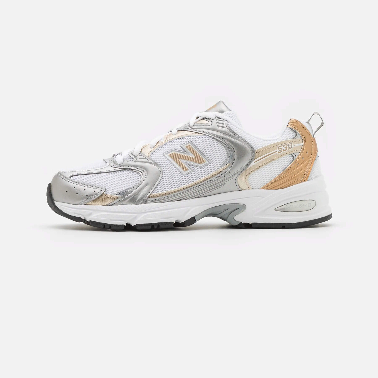 

Кроссовки New Balance MR530 Unisex, белый/золотистый